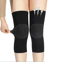Oillian Knee Brace Compression Knee Sleeve Knee Support for Meniscus Tear, Arthritis, Injury Recovery,Pain Relief, Running, Jogging, Powerlifting Knee Pads for Women (Black)