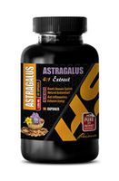 Heart Health Pills - Astragalus Root 4:1 Extract 1200 MG - Astragalus Capsules - 1 Bottle 90 Capsules