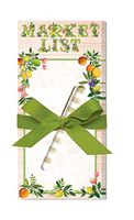 Lady Jayne Market Fruit Magnetic List Pad with Pen