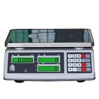 zyy 30kg /1g Digital Electronic Scale, LCD Display Multifunction Food Computing Weight Shop Market High-Precision (Size : 30kg/1g)