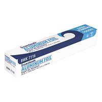 Boardwalk 7116 Premium Quality Aluminum Foil Roll, 18" x 1000 ft, 16 Micron Thickness, Silver