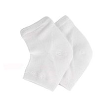 Moisturizing Socks Lotion Gel for Dry Cracked Heels,Soft Ventilate Gel Heel Socks Open Toe Socks for Dry Hard Cracked Skin Moisturizing Day Night Care Skin, 1 Pairs
