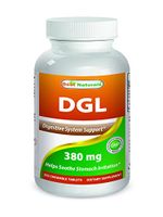 Best Naturals DGL Chewable 380 mg 180 Tablets