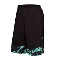Molyveva Men Short Sport Run Loose Pant Trunks Breathable Fitness Beach Trouser