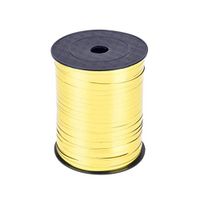 Yeelan 500 Yard Balloon Curling Ribbon Crimped Ribbon Roll Balloons String for Party Wedding Festival Decoration Gift Wrapping etc (Gold)