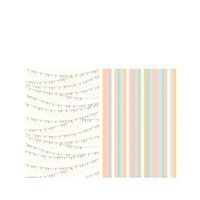 Patterned Double Sided Color Printing Paper Birthday Gift Wrapping Paper,10