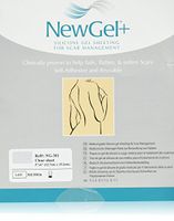 NewGel+ Silicone Gel Sheeting for Scar Management - 5inch x 6inch Sheet Clear (1 per box)