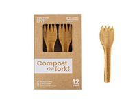 100% Compostable Fork - TwentyFifty - Single-Use Cutlery