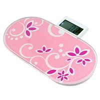 DSA Trade Shop Digital Bathroom Scale 180 KG / 396 LBS Compact Portable Personal Weight Scale