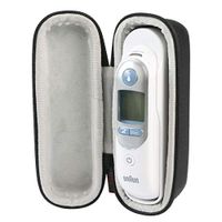 Khanka Hard Travel Case Replacement for Braun Digital Ear Thermometer ThermoScan 5 IRT6500 / 7 IRT6520