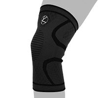 Compression Knee Sleeve for Runners- Best Knee Support for Arthritis Pain, Meniscus Tear, ACL, Pain, Injury, Knee Sleeve for Sleeping. Non-Slip Plus Size Knee Brace for Men, Women (3XL Black)