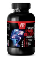 Headache Supplement - 610MG - Extreme Pain Relief Formula - Green Tea Pills - 1 Bottle (60 Capsules)