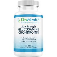 ProHealth Glucosamine 1500 mg + Chondroitin 1200 mg (per 2 Tablet Serving) (100 Tablets) Extra Strength Formula | Reduce Inflammation | Support Joint Health
