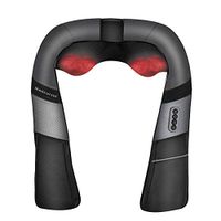 Medcursor Neck and Back Massager with Heat, 3D Shiatsu Deep Tissue Kneading Massage Pillow for Shoulder, Leg, Body Muscle Pain Relief, Home, Office, and Car Use