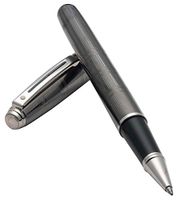 Sheaffer Prelude Signature Diamond cut Gun Metal Ceramic and Palladium Appointments Rollerball Pen