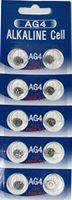 MBS AG4 LR626 377 SR66 1.5V Alkaline Button Cell Watch Batteries 10 Pack