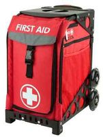 Zuca First Aid roller bag (grey frame)