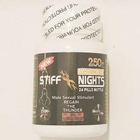 Lightning Bolt  Stiff XXX Night 250K Sexual Libido Male Enhancement Pills 24ct)Plus Love Potion Pen…