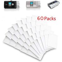 LLQ Cpap Filter Cotton,Disposable Universal Replacement Filters Cpap Filters 60 Packs,10 - Resmed S9 - Airstart - Series Cpap