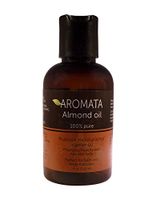 100%-Pure Sweet Almond Oil by AROMATA-Enjoy The moisturizing, Nourishing, revitalizing, Therapeutic Health Benefits of This Premium Quality, undiluted, Therapeutic Grade Sweet Carrier Almond Oil