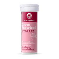 Amazing Grass Effervescent Tablets Strawberry Lemonade 10 Count