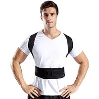 Gessppo Posture Corrector Back Brace Posture Correction Back Health Orthopedic Support Band Correct Rectify Posture Beauty Corset Back Belt for Women, Men & Kids-Medium