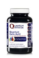 Quantum Daily Multi, 60 Veg caps - All-in-One Daily Nutrients, Live-Source Multi-Nutrients for The Whole Family