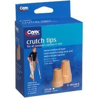 CRUTCH TIPS JUMBO 2'S A952-00 7/8i by APEX/CAREX HEALTHCARE