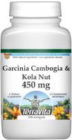 Garcinia Cambogia and Kola Nut Combination - 450 mg (100 Capsules, ZIN: 516377)