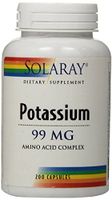 Potassium 99mg Solaray 200 Caps