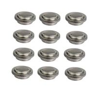 Wein Cell PX625 / PX13 Button Battery, 1.35 volts Zinc-Air, MRB625, (Pack of 12 Batteries)