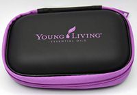 Young Living Eva Case - 10 Oil Case - Fuchsia (Purple)