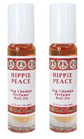 Hippie Peace (Nag Champa) Perfume Oil Roll On - Set of 2