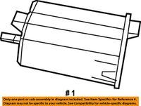 Mopar Part 68368140AA Vapor Canister