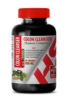 Colon Cleanse Capsules - Colon Cleanser - Natural Complex - Ginger Root Extract Pills - 1 Bottle 90 Capsules
