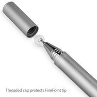 Universal Stylus Pen, BoxWave [FineTouch Capacitive Stylus] Super Precise Stylus Pen for Capacitive Touchscreen Devices - Metallic Silver