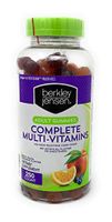 Berkley Jensen Adult Gummies Multi-Vitamins Berry, Peach, Orange Flavors, 250 ct.