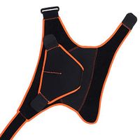 Shoulder Brace Adjustable Shoulder Support Brace with OK Cloth, Rubber and Nylon Brace Strap Joint Sport Gym Cuff Ratator Compression Support for Men Women