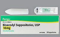 Bisacodyl Supppositories 10 Mg (Generic Dulcolax) - 50 Each