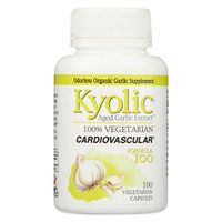2 Pack of Kyolic Aged Garlic Extract Vegetarian Cardiovascular Formula 100 100 Veg Caps