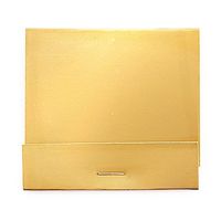 Weddingstar Matchbook Gold - 50 Pack