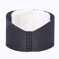 Lumbar Supports Belt Protection Warm Waist Home Protection Series 100% Safety Fabric (Color : Gray, Size : L)