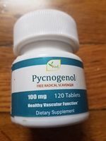 Pycnogenol 100mg 120 Tablets Antioxidants Natural and Organic