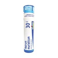 Boiron Natrum Muriaticum 30C, 80 Pellets, Homeopathic Medicine for Runny Nose