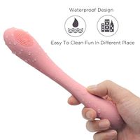 Handheld Massager with 10 Vibration Modes Toysfor, Whisper Quiet, Personal Full Body Massager, Silicone Cordless Massager for Neck Shoulder Back