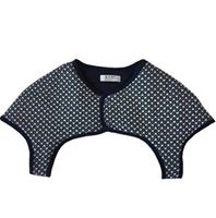 George Jimmy Shoulder Support Unisex Thick Cotton Shoulder Warmers Clothing Shrugs XXL Size(Black)