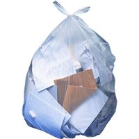 AccuFit H6644TCR01 Can Liners.9mil, 32Gal, 33-Inch x44-Inch, 5RL/CT, Clear