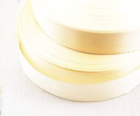 10m 33ft 11yds Light Easter Baby Yellow Large Wide Satin Ribbon Crafts Fabric Cord Decorative Bow Wedding Kanzashi 25mm 1in