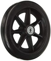Karman Healthcare Caster with 5/16 inch Bearing, Black, 6" X 1", 1 Pound