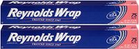 Reynolds Wrap Standard Aluminum Foil, 75 Square Feet,2 Pack